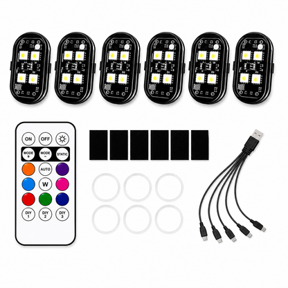 Kit Premium Iluminación Ambiental LED RGB